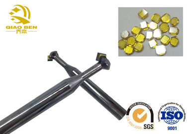 Singlepoint MCD Pcd Cutting Tools Single Crystal Diamond Chamfer 90° To Cut Aluminium Workpiece