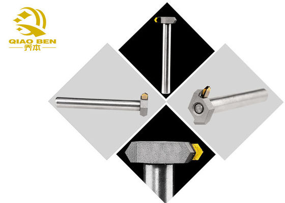 RA0.1 100mm Length MCD Diamond Color Tools For CNC Machine